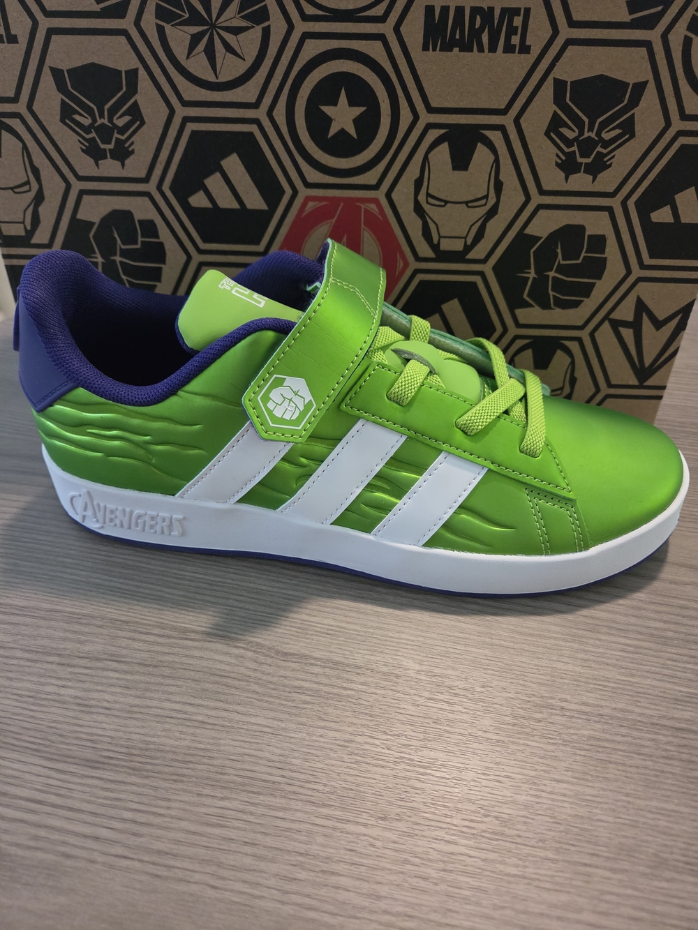adidas Marvel Avengers Grand Court HULK Sneakers